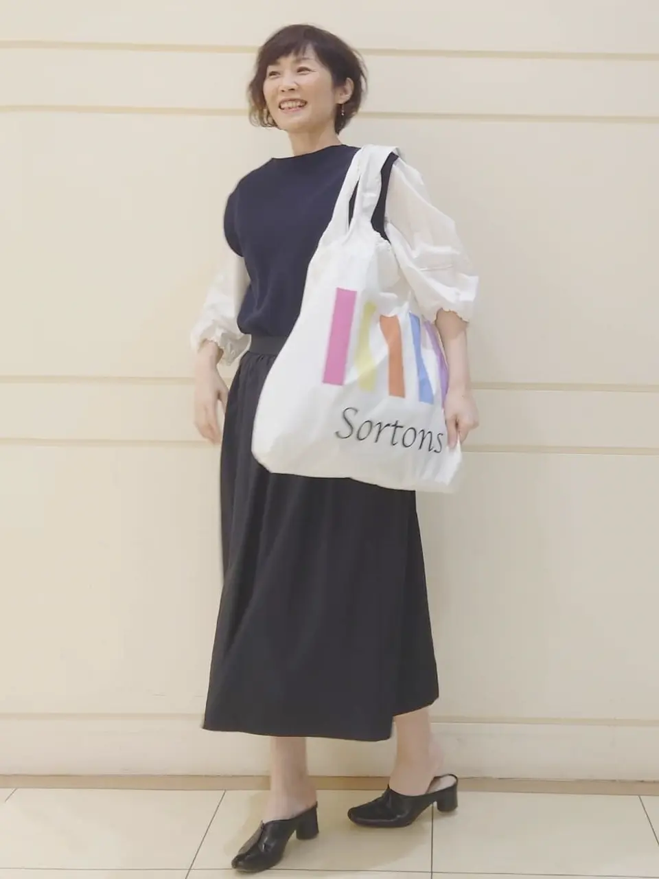 自由区 maruri コーディネート画像