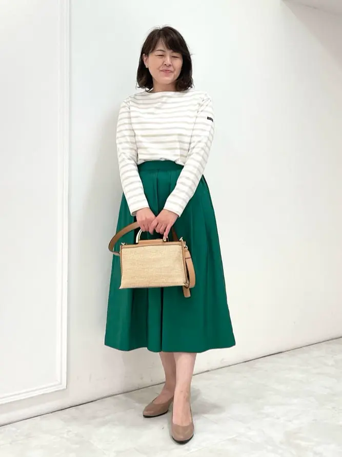 自由区 大野 コーディネート画像