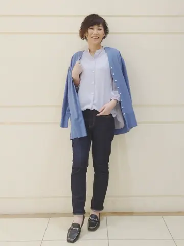 自由区 maruri コーディネート画像