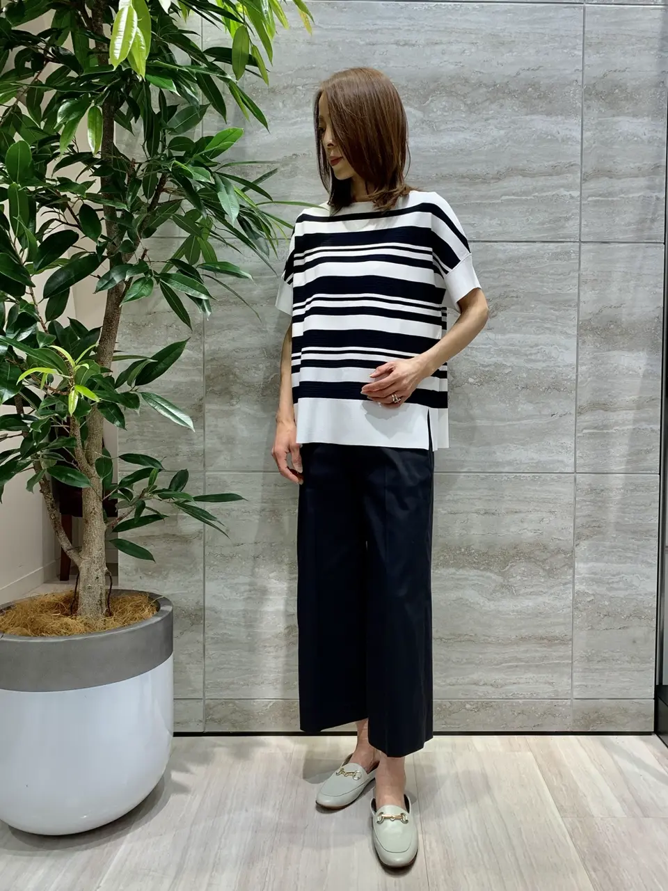 自由区 Ishii コーディネート画像