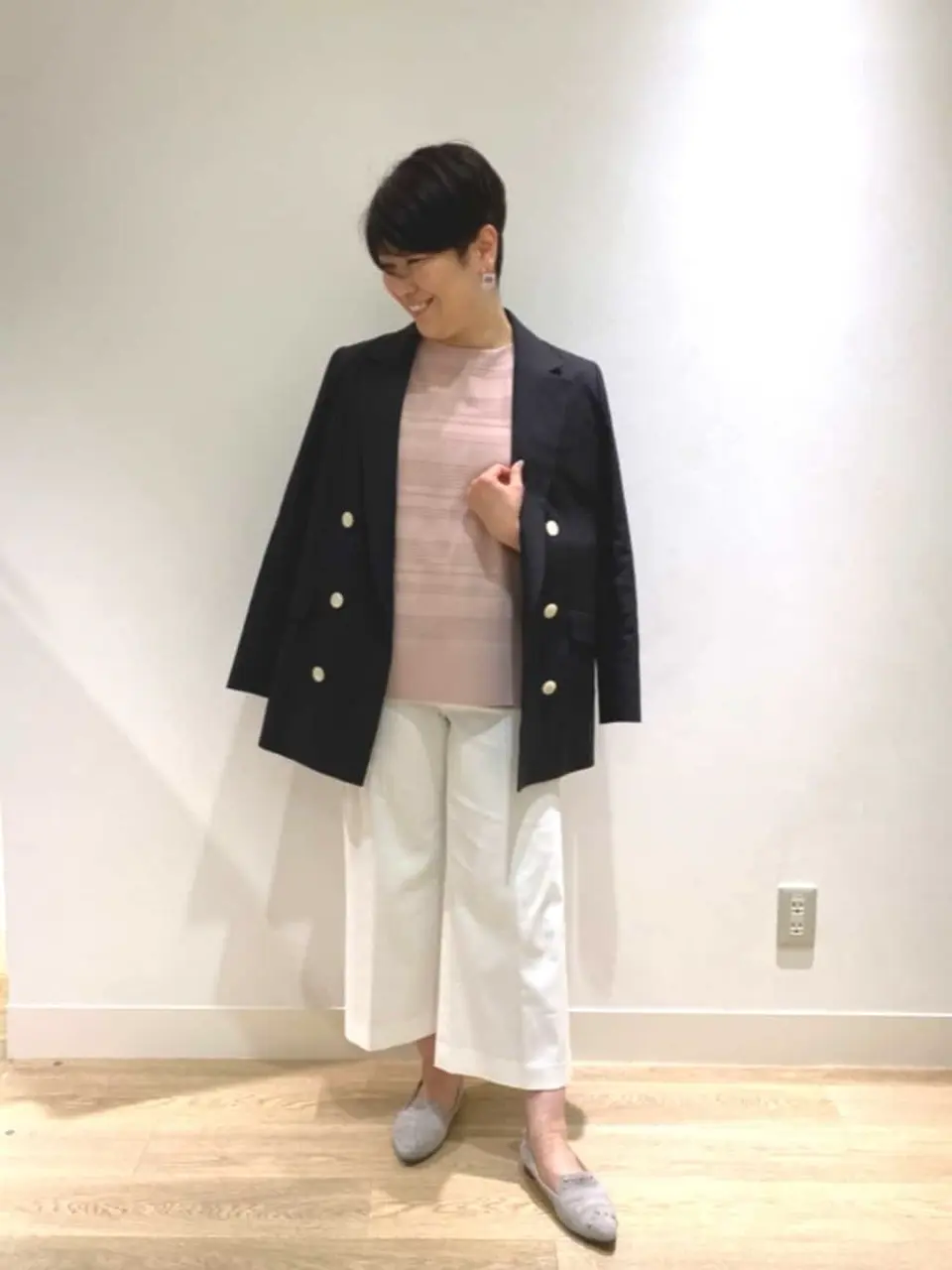 自由区 田中 コーディネート画像