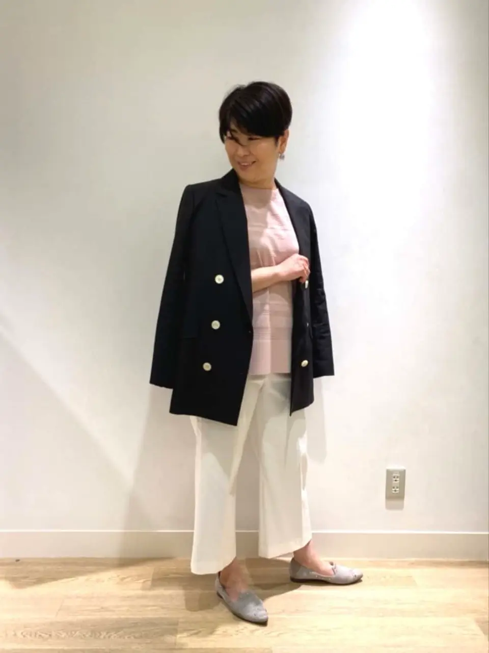 自由区 田中 コーディネート画像