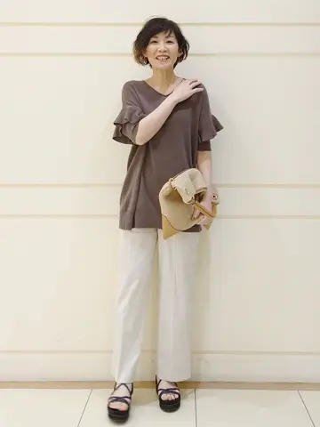 自由区 maruri コーディネート画像