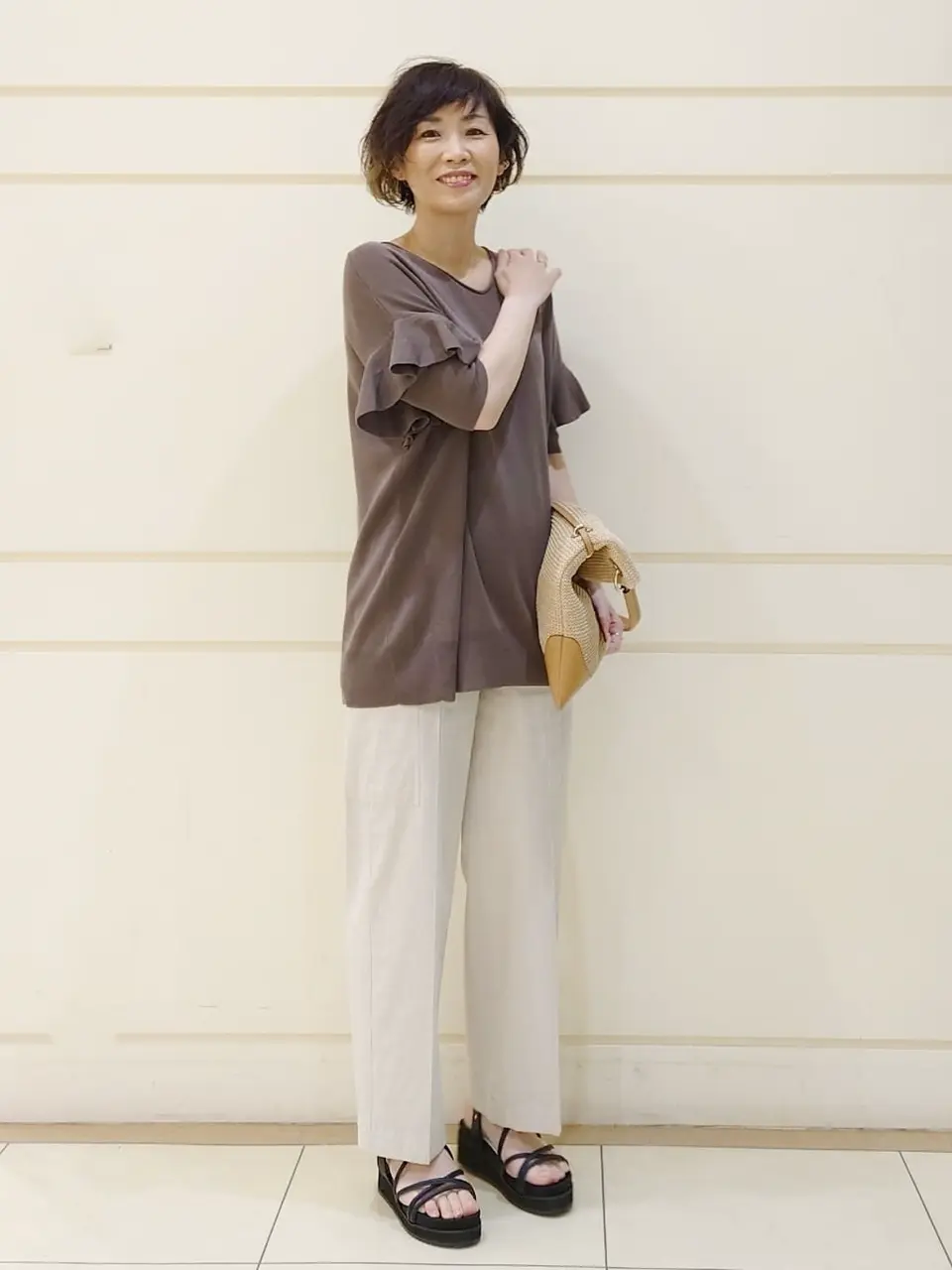 自由区 maruri コーディネート画像