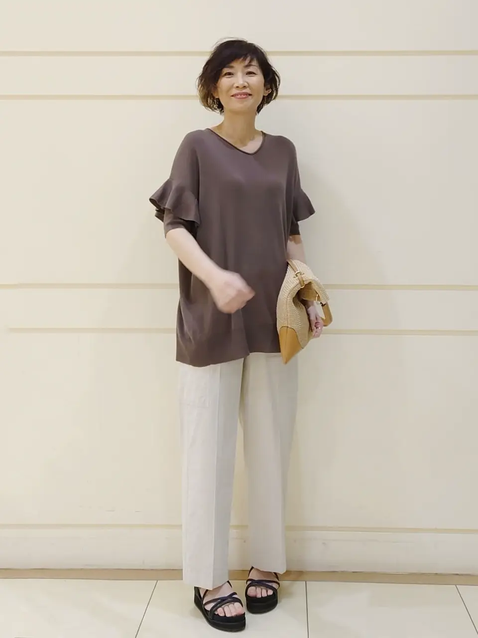 自由区 maruri コーディネート画像