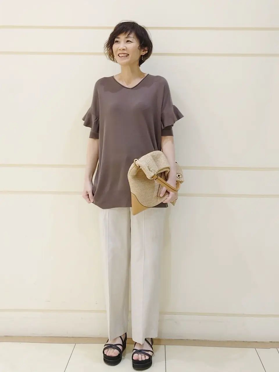 自由区 maruri コーディネート画像