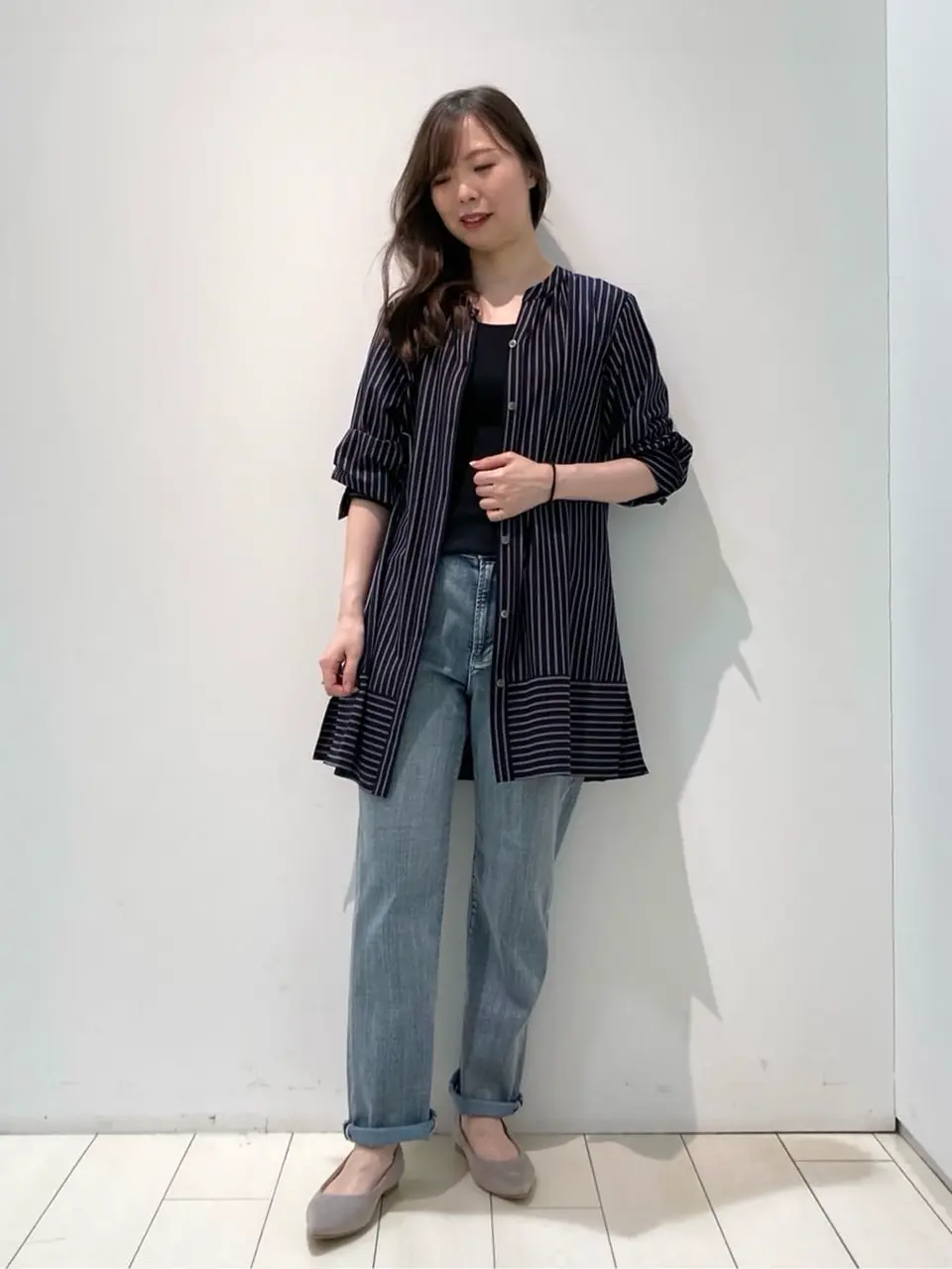  檀 コーディネート画像