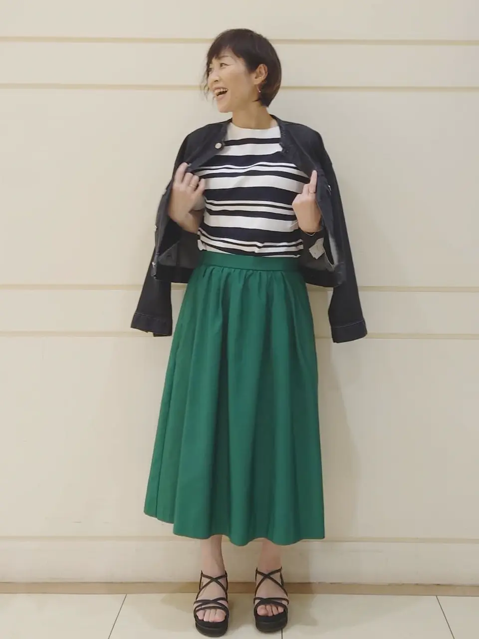 自由区 maruri コーディネート画像