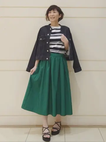 自由区 maruri コーディネート画像