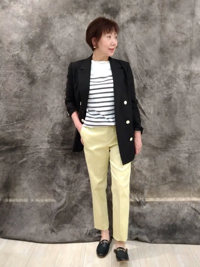 自由区 鶴田 コーディネート画像