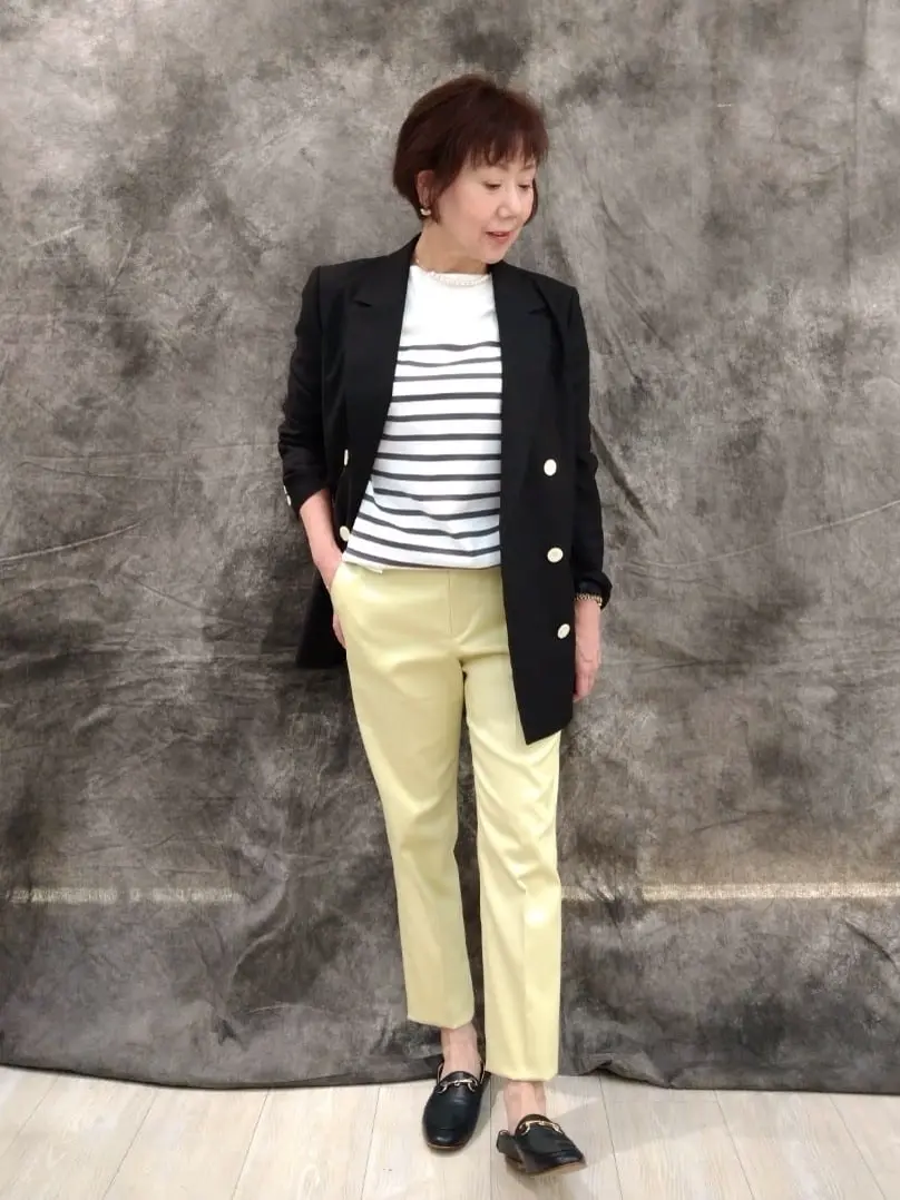 自由区 鶴田 コーディネート画像