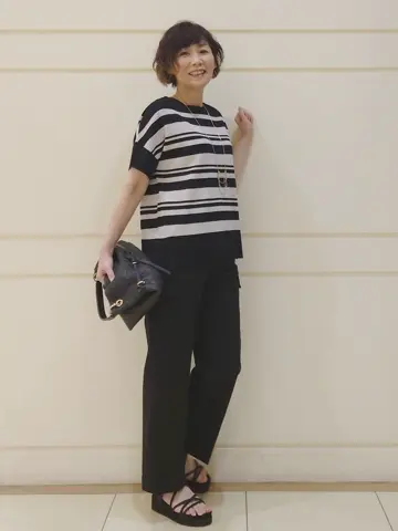 自由区 maruri コーディネート画像