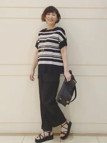 自由区 maruri コーディネート画像