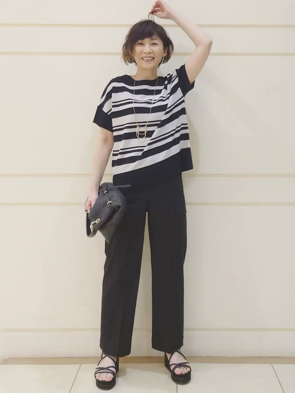 自由区 maruri コーディネート画像