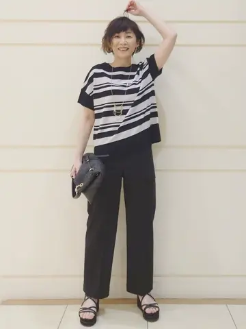 自由区 maruri コーディネート画像