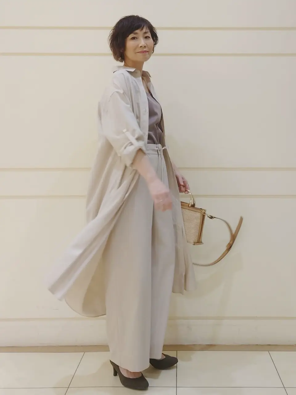 自由区 maruri コーディネート画像