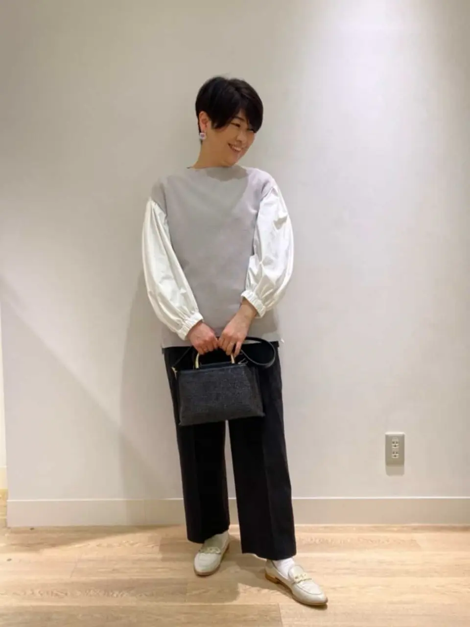 自由区 田中 コーディネート画像