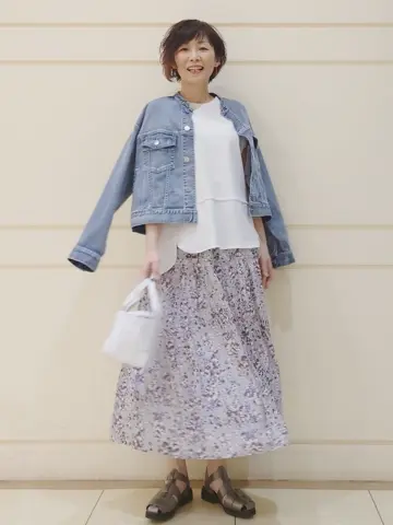 自由区 maruri コーディネート画像