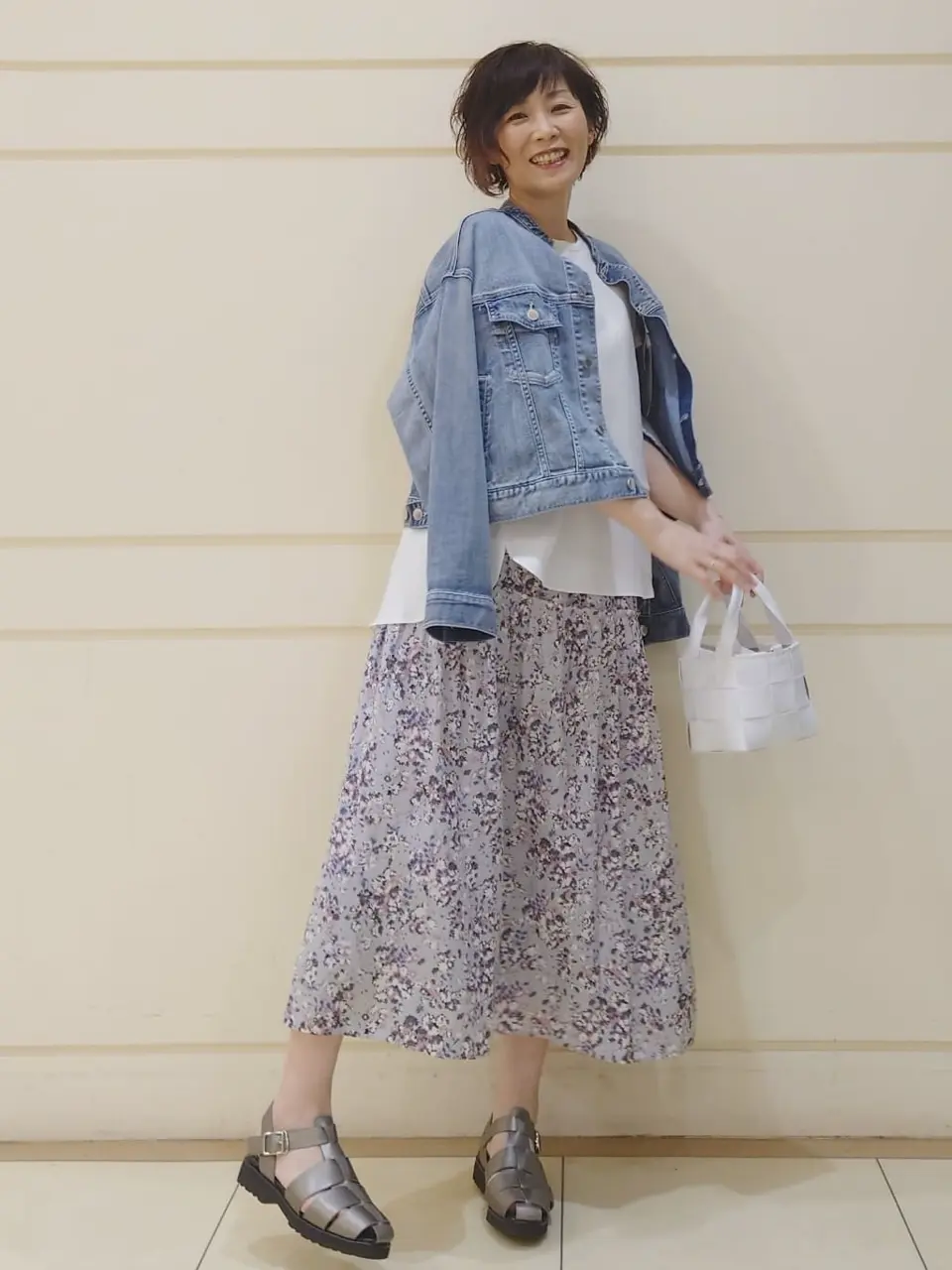 自由区 maruri コーディネート画像