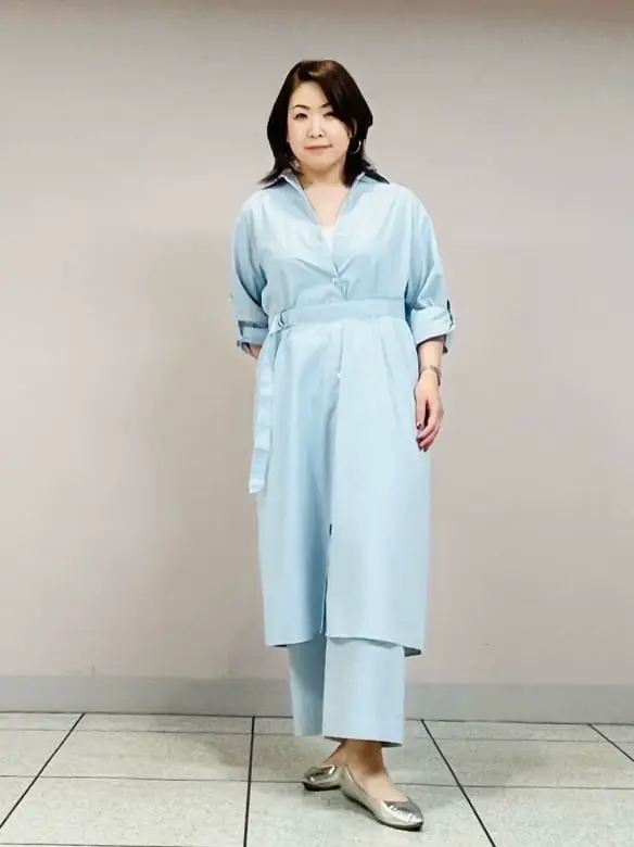 自由区 上島 コーディネート画像