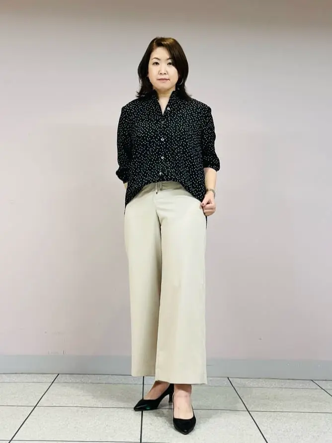 自由区 上島 コーディネート画像