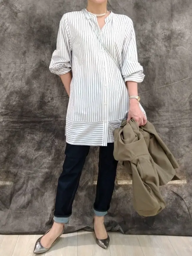 自由区 鶴田 コーディネート画像