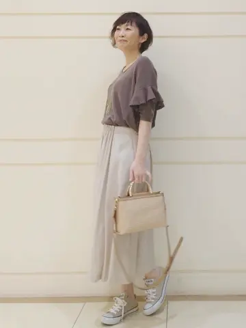 自由区 maruri コーディネート画像