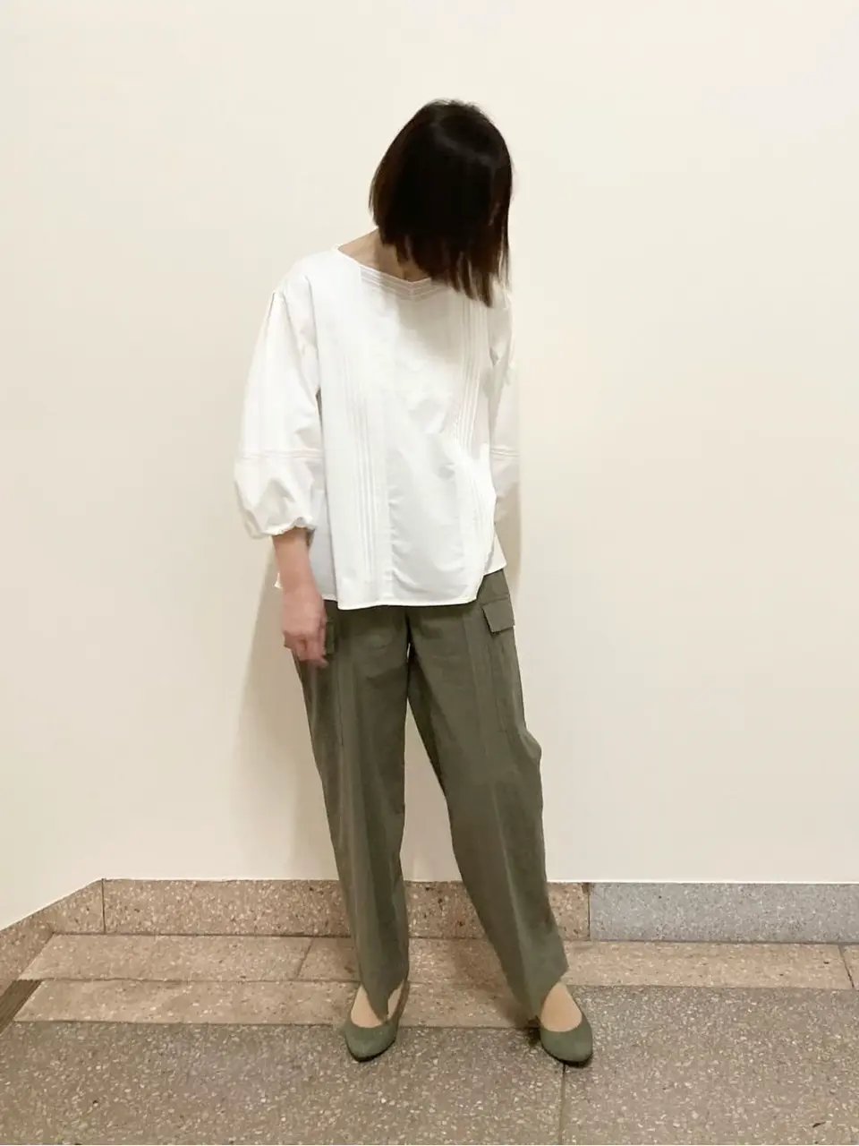 自由区 阿部 コーディネート画像