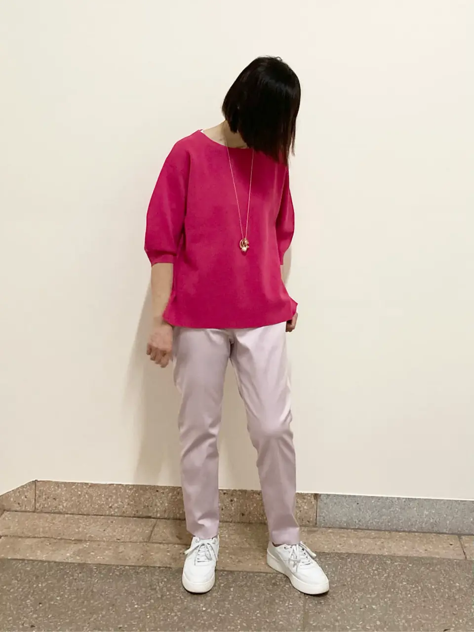 自由区 阿部 コーディネート画像