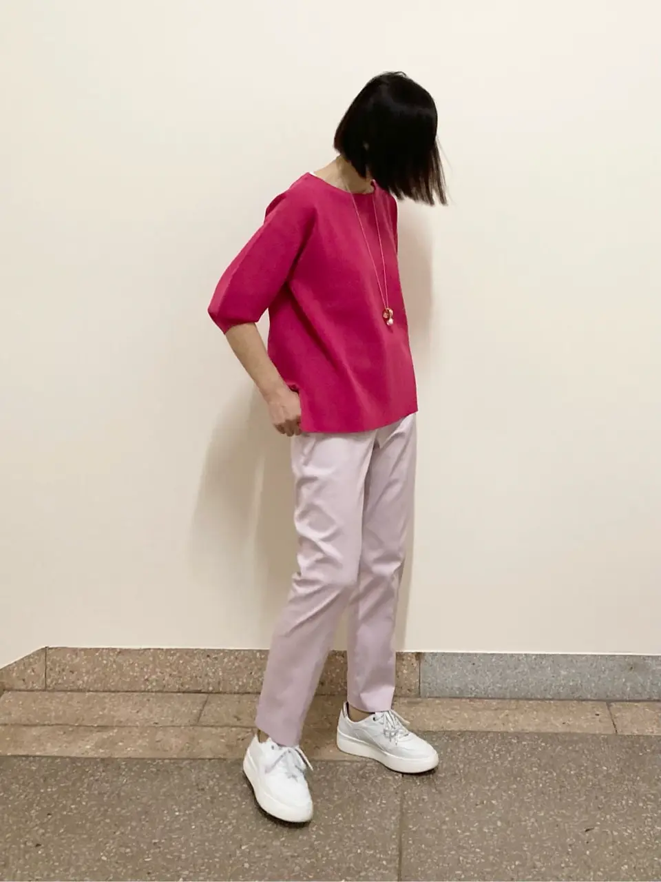 自由区 阿部 コーディネート画像