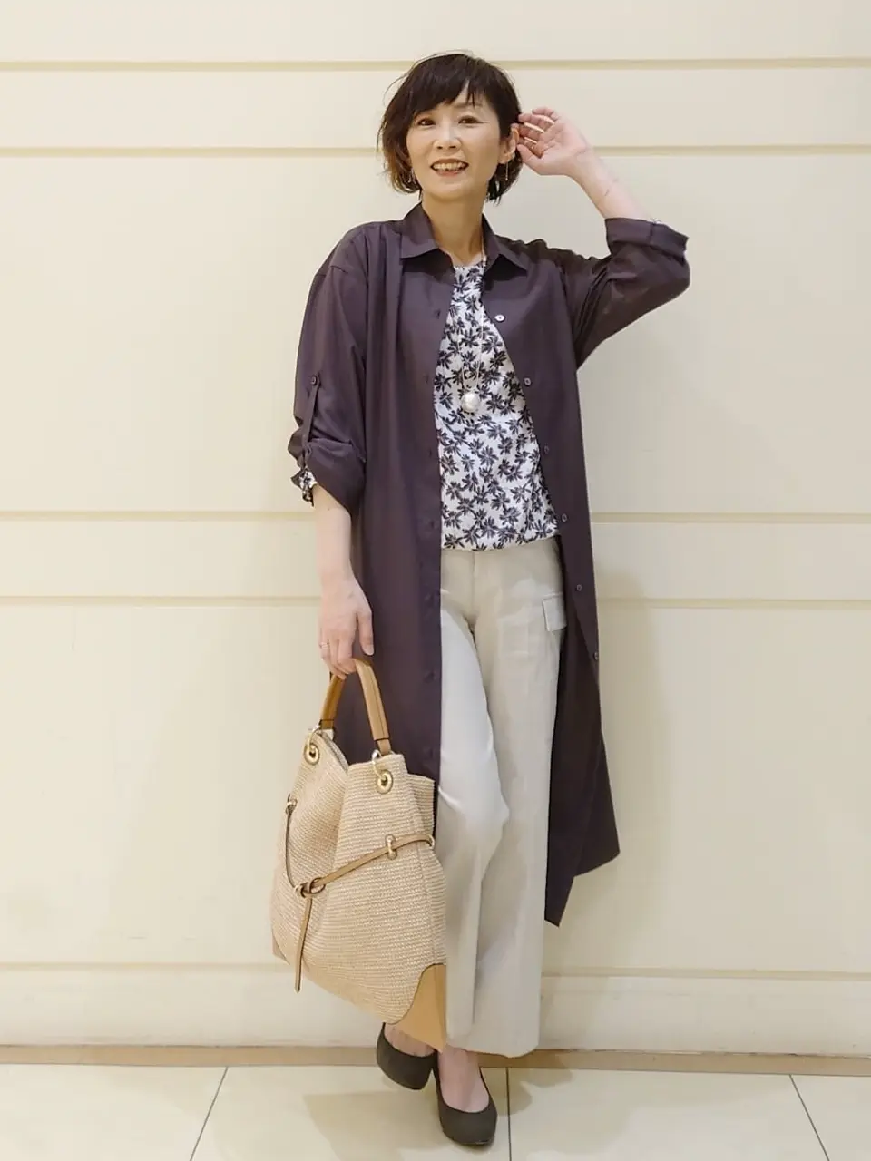 自由区 maruri コーディネート画像