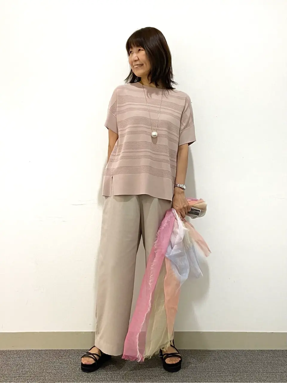 自由区 山本 コーディネート画像