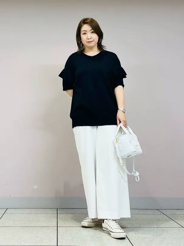 自由区 上島 コーディネート画像