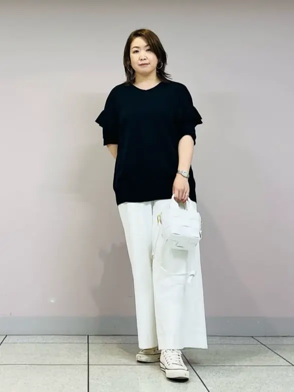 自由区 上島 コーディネート画像