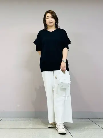 自由区 上島 コーディネート画像