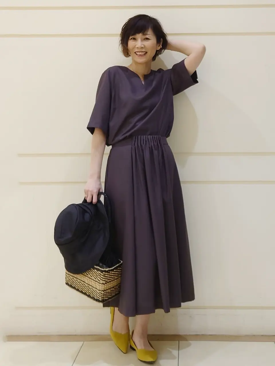 自由区 maruri コーディネート画像