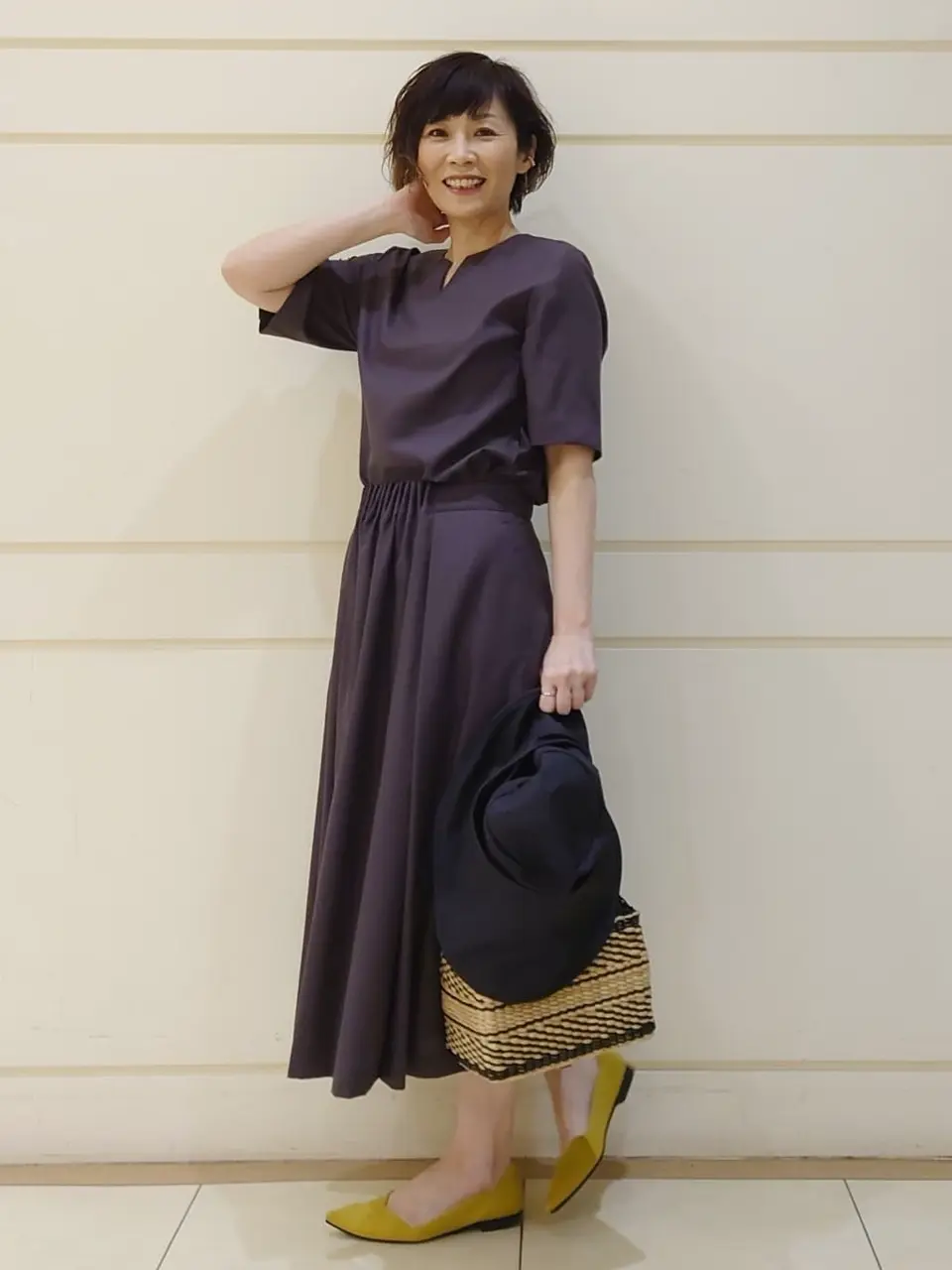 自由区 maruri コーディネート画像