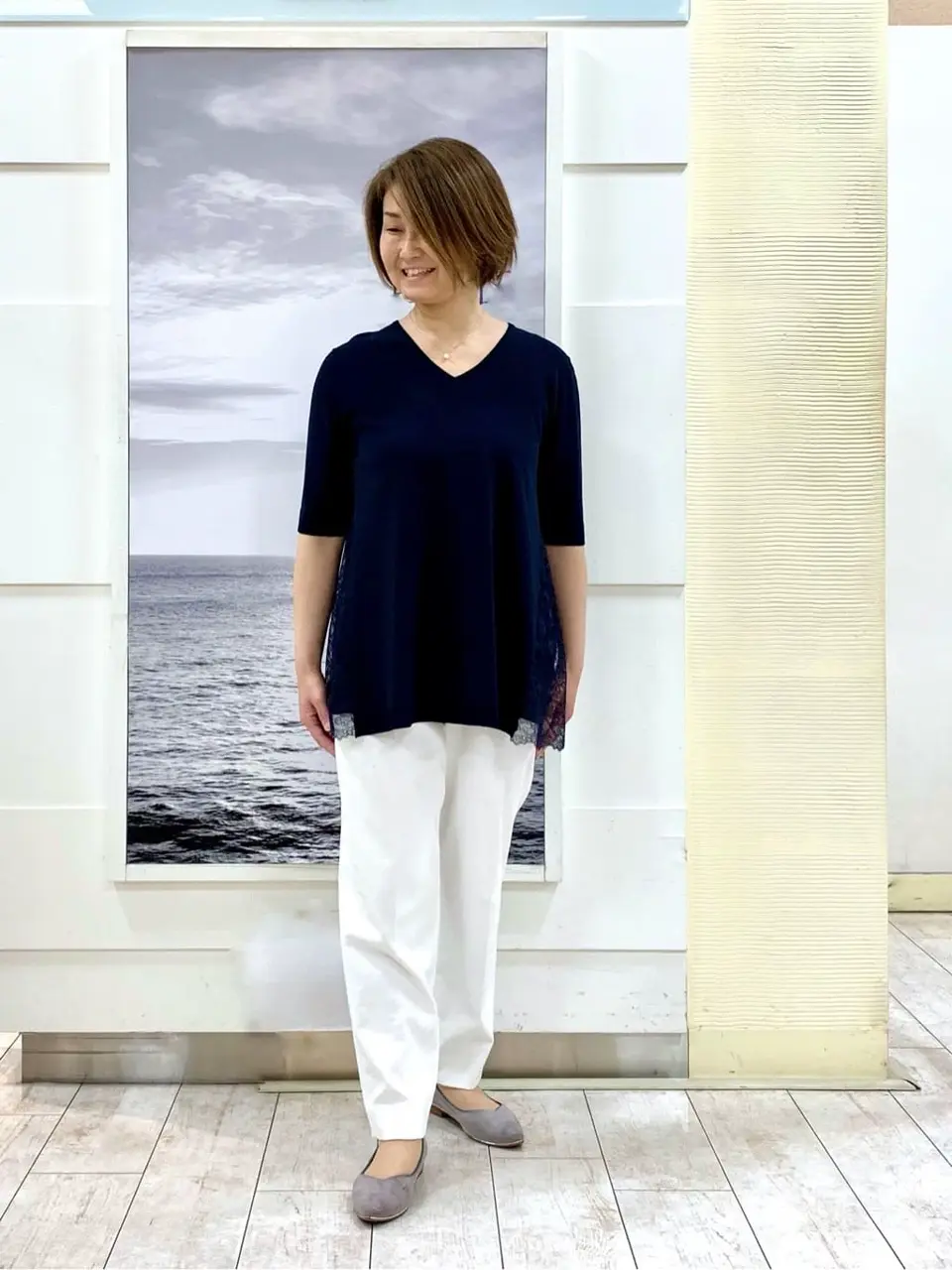  中鉢 コーディネート画像