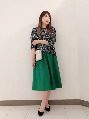 自由区 スタッフ コーディネート画像