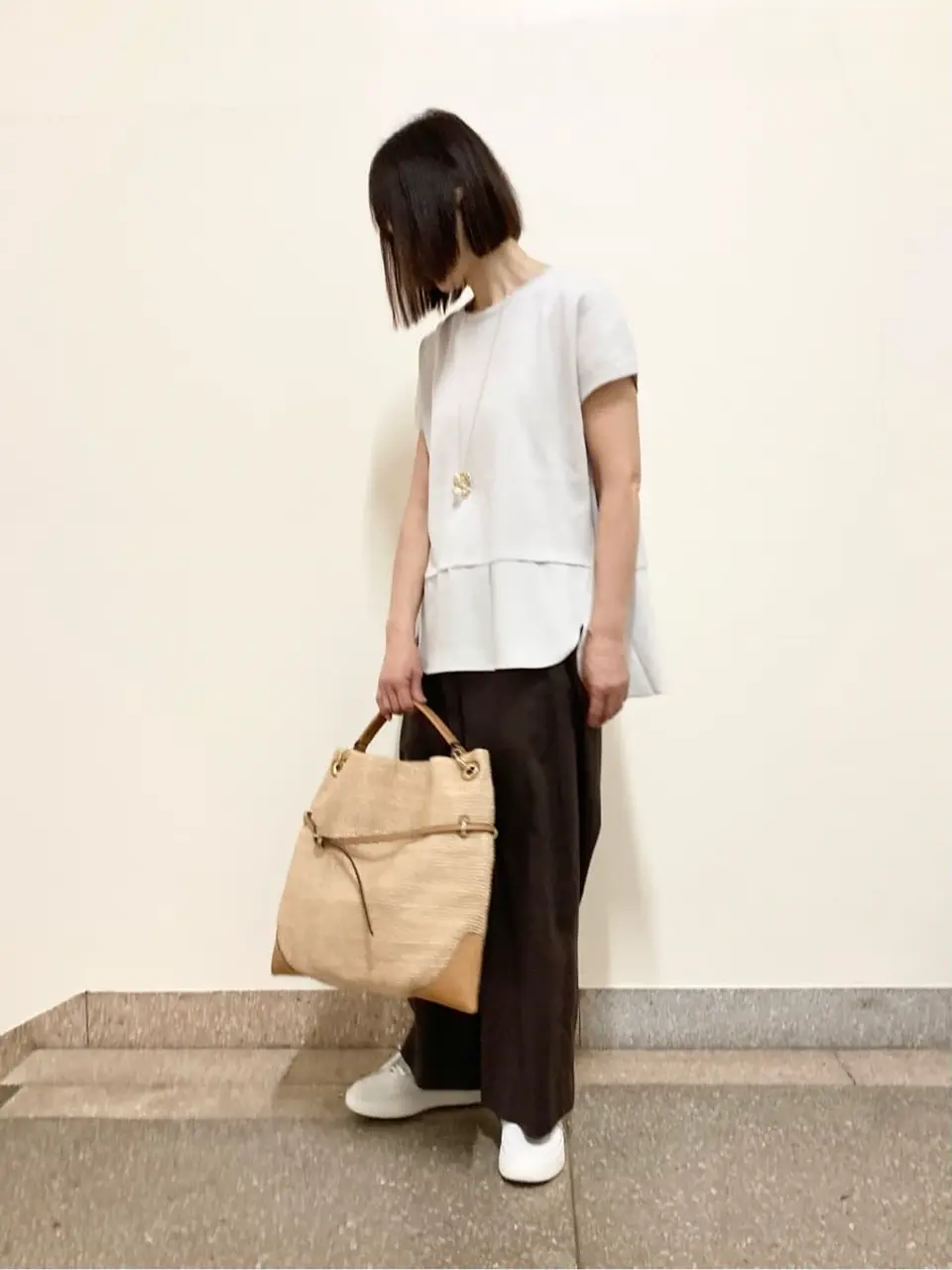 自由区 阿部 コーディネート画像