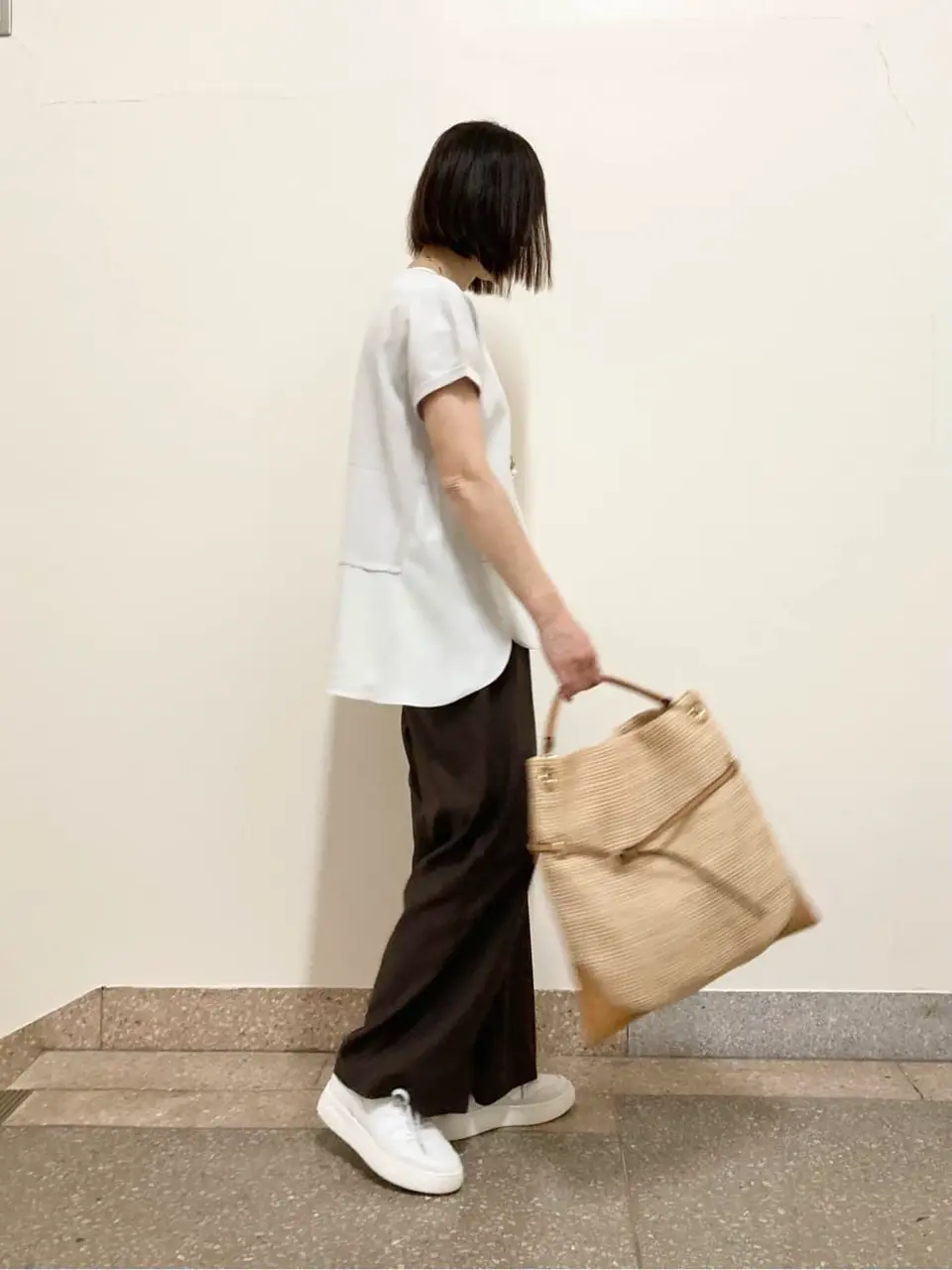 自由区 阿部 コーディネート画像