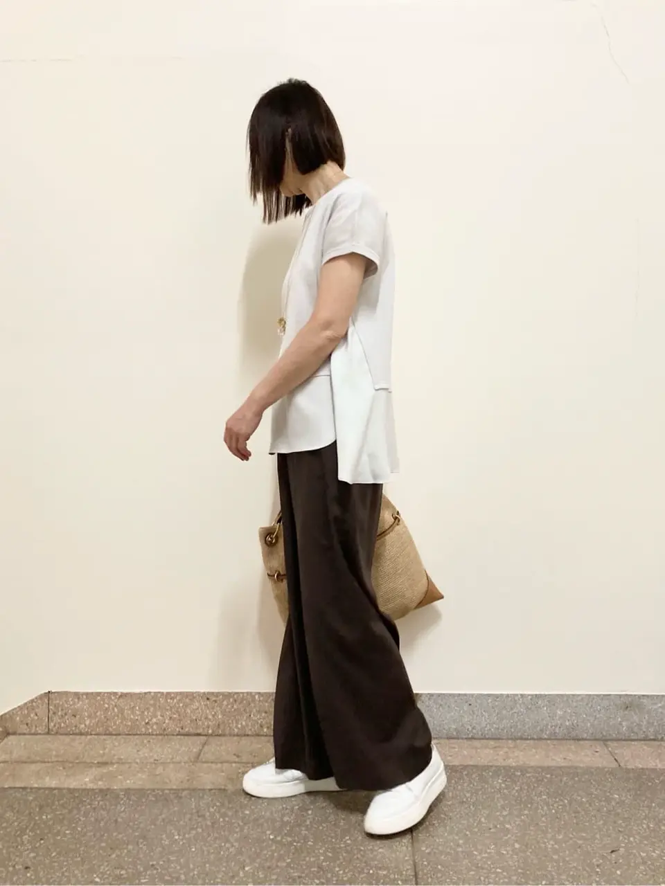 自由区 阿部 コーディネート画像