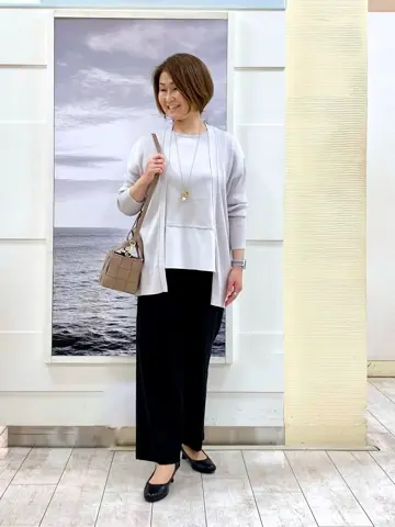 自由区 中鉢 コーディネート画像