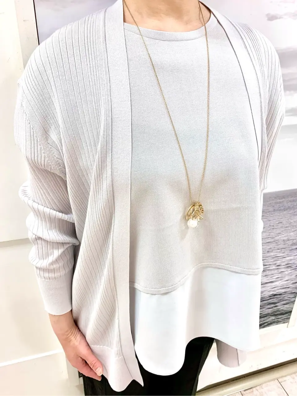 自由区 中鉢 コーディネート画像