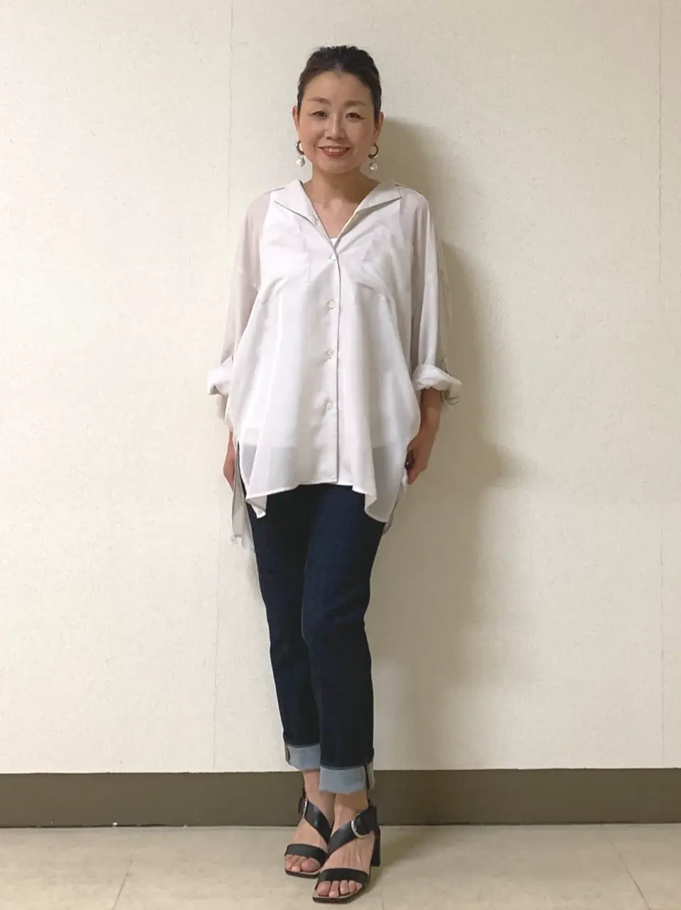 自由区 坂本 コーディネート画像