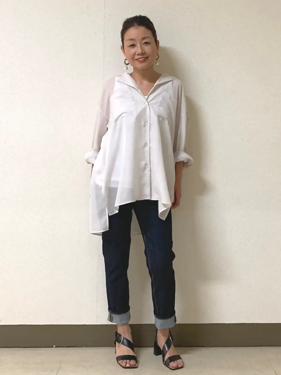 自由区 坂本 コーディネート画像