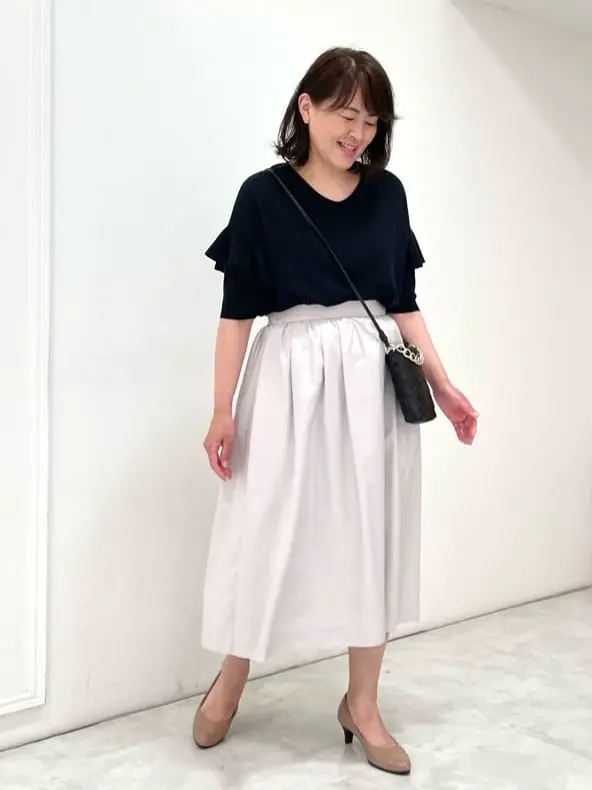 自由区 大野 コーディネート画像