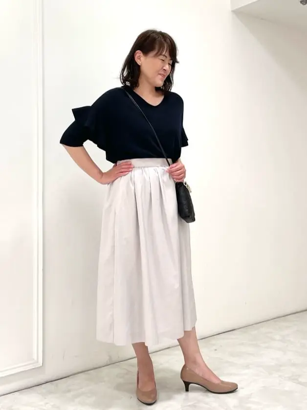 自由区 大野 コーディネート画像