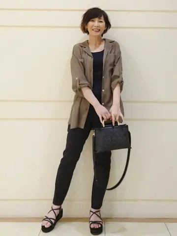 自由区 maruri コーディネート画像