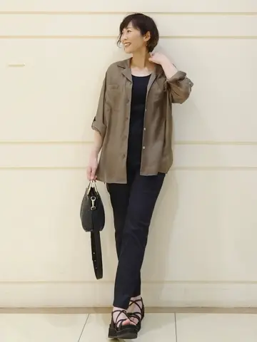 自由区 maruri コーディネート画像